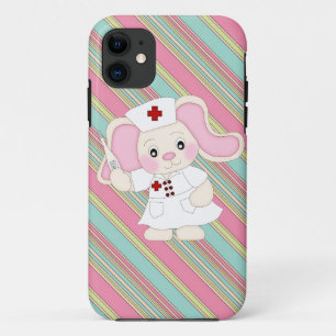 Funda Para iPhone 11 Cuide el iPhone del elefante apenas allí el caso