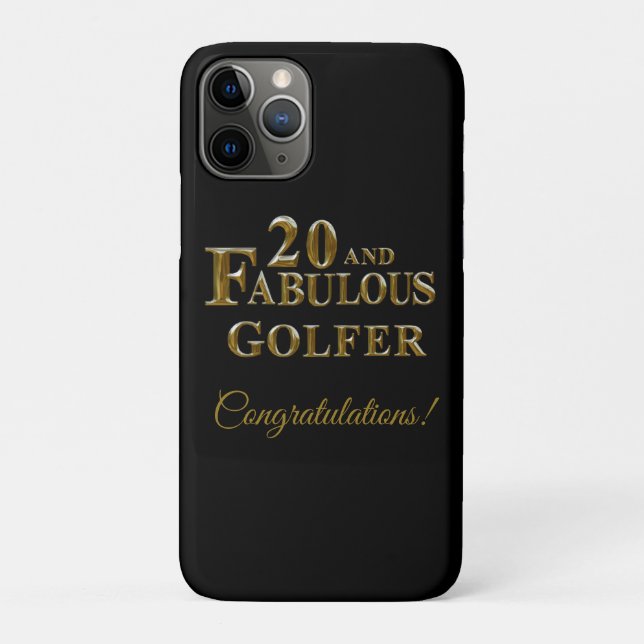 Funda De Case-Mate Para iPhone Cumpleaños 20 (Reverso)