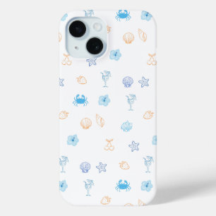 Funda Para iPhone 15 Cumpleaños en el Club de Playa