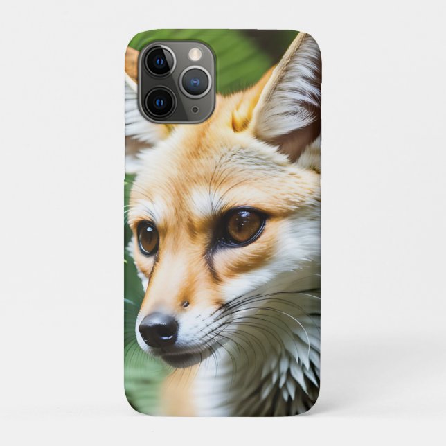 Funda De Case-Mate Para iPhone Cunning Fennec Fox, (Reverso)