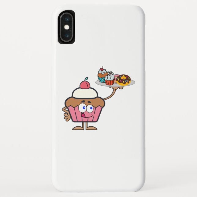 Funda De Case-Mate Para iPhone Cupcake Endulza Tu Día (Reverso)