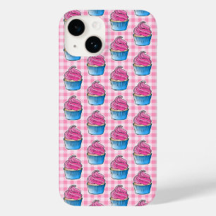 Funda Para iPhone 14 De Case-Mate Cupcake Rosado