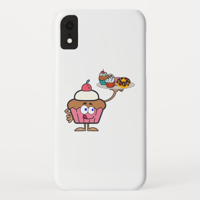 Funda De Case-Mate Para iPhone Cupcake Sweets Tu Día (Reverso)