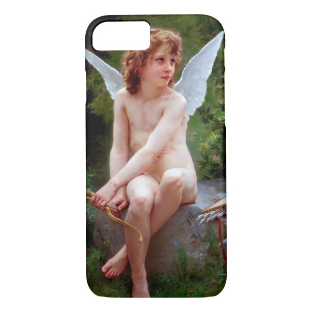 Funda De Case-Mate Para iPhone Cupido, Bouguereau (Reverso)