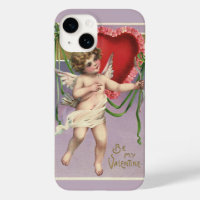 Cupido vintage victoriano día de San Valentín con 