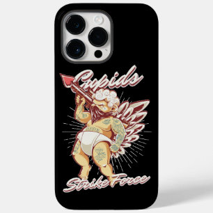 Funda Para iPhone 14 Pro Max De Case-Mate CUPIDS STRIKE FORT día de San Valentín gracioso