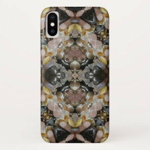 Funda Para iPhone X Curación de cristales Mandala Fractal