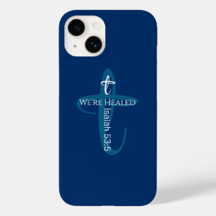 Funda Para iPhone 14 De Case-Mate Curado por Jesús Biblia Verse fe Cristiana