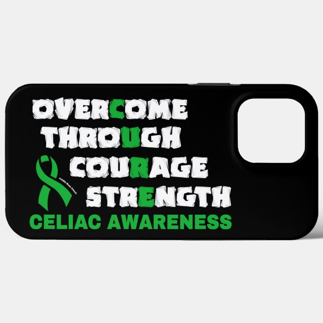 Funda De Case-Mate Para iPhone CURE...Celiac (Reverso (Horizontal))
