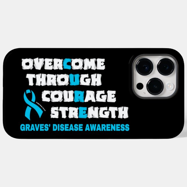 Funda De Case-Mate Para iPhone CURE...Graves' (Reverso  (Horizontal))