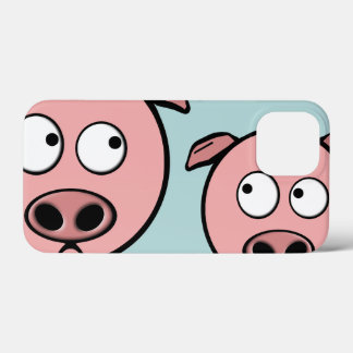 Funda Para iPhone 13 Mini Curiosos Cerdos