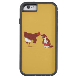 Funda Para iPhone 13 CURIOUS CAT AND CHOOK iPhone 6 Tough Case