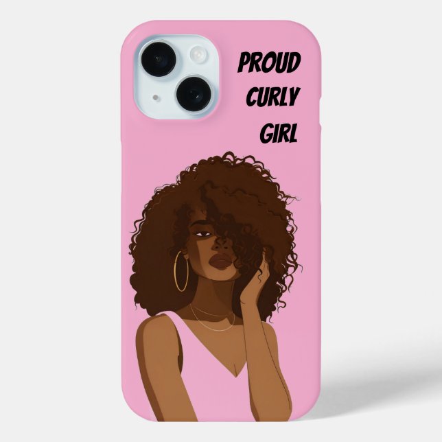 FUNDA DE Case-Mate PARA iPhone CURLY CHICA (Reverso )