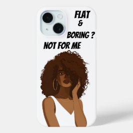 FUNDA PARA iPhone 15 CURLY CHICA