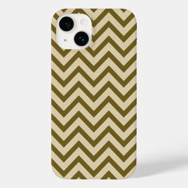Funda De Case-Mate Para iPhone Curry Spice Moods Chevrons (Reverso )