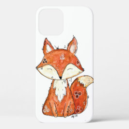 Funda Para iPhone 12 Curte Whimsical Fox