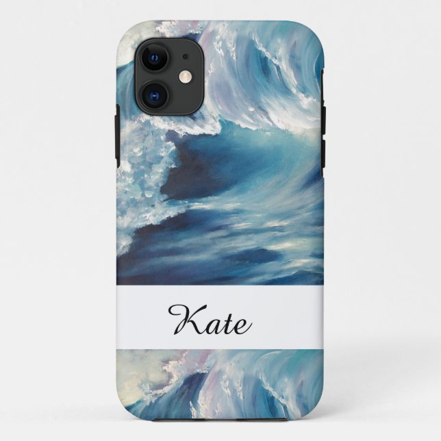 Funda De Case-Mate Para iPhone Curva ondulada (Reverso)