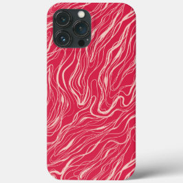 Funda Para iPhone 13 Pro Max Curvas de esbozo