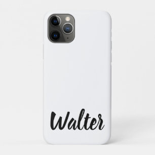 Funda Para iPhone 11 Pro Curvy Walter Name,