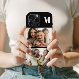 Funda Para iPhone 15 Pro Max Custom 2 Family Photo & Monogrammed 