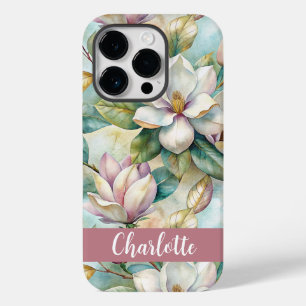 Funda Para iPhone 14 Pro De Case-Mate Custom Elegant Magnolias