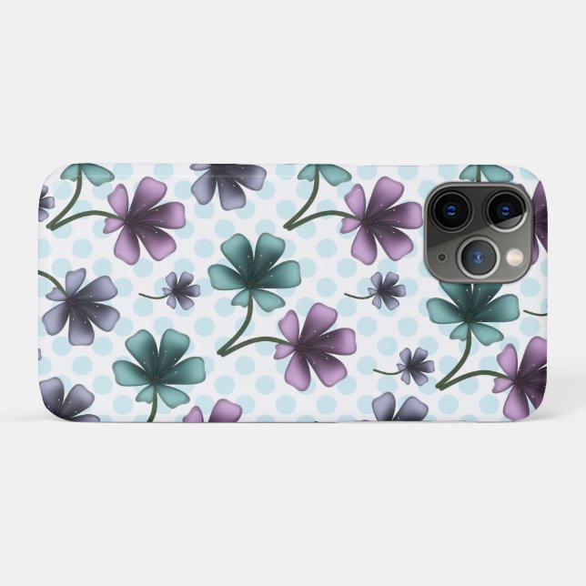 Funda De Case-Mate Para iPhone Custom floral pattern gift iPhone / iPad case (Reverso (horizontal))