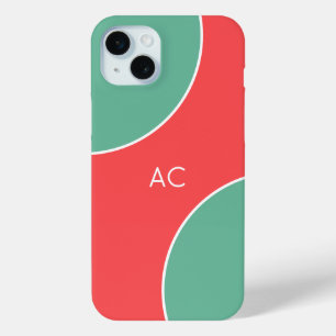 Funda Para iPhone 15 Mini Custom Modern Coral Minimalist