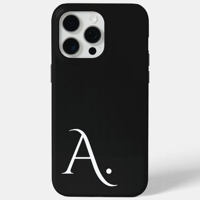 Funda De Case-Mate Para iPhone Custom with Initial Name (Reverso )