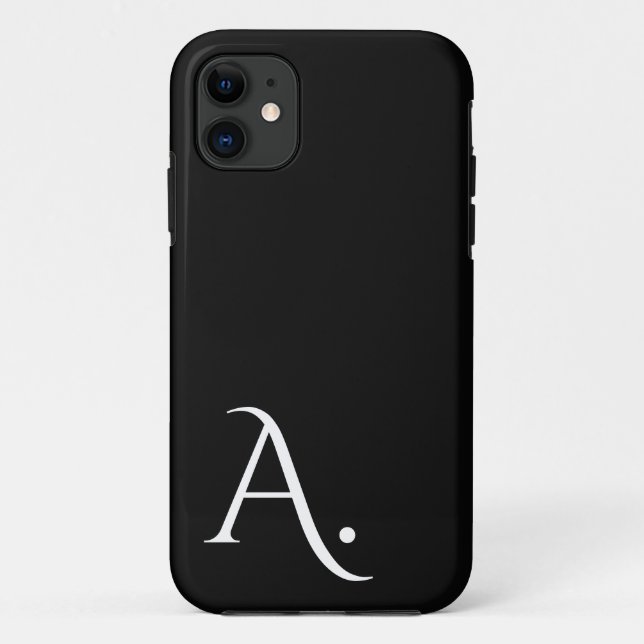 Funda De Case-Mate Para iPhone Custom with Initial Name (Reverso)