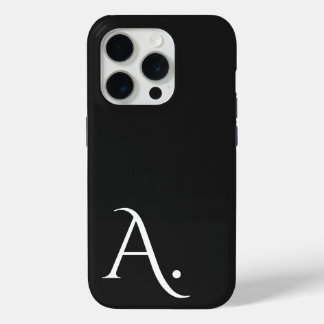 Funda Para iPhone 15 Pro Custom with Initial Name