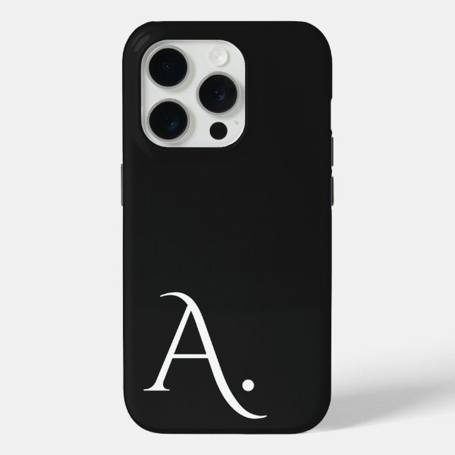 Funda De Case-Mate Para iPhone Custom with Initial Name (Reverso )