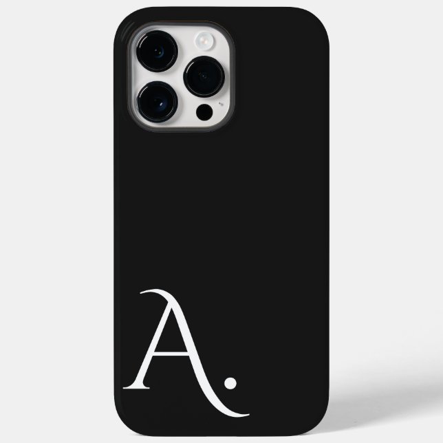 Funda De Case-Mate Para iPhone Custom with Initial Name (Reverso )