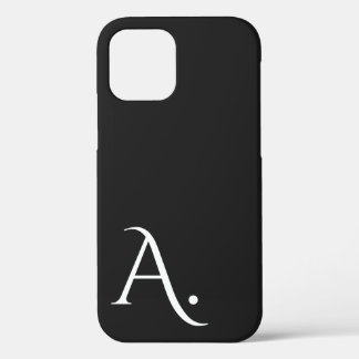 Funda Para iPhone 12 Custom with Initial Name