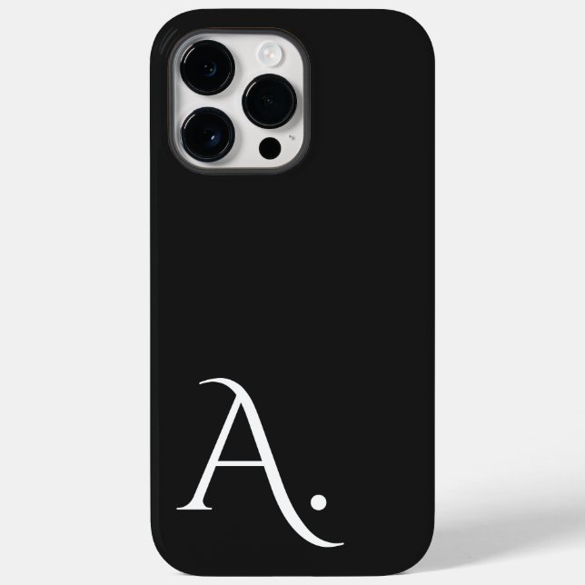 Funda De Case-Mate Para iPhone Custom with Initial Name (Reverso )