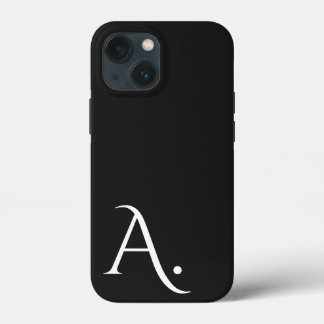 Funda Para iPhone 13 Mini Custom with Initial Name