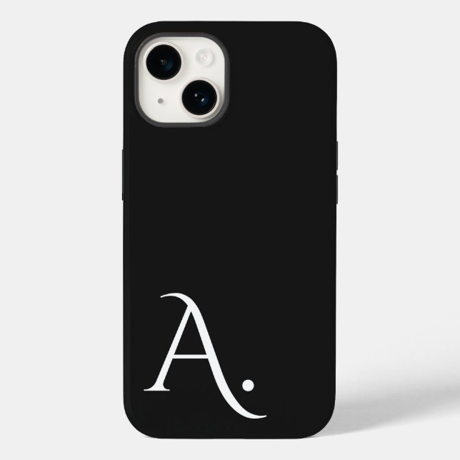Funda De Case-Mate Para iPhone Custom with Initial Name (Reverso )