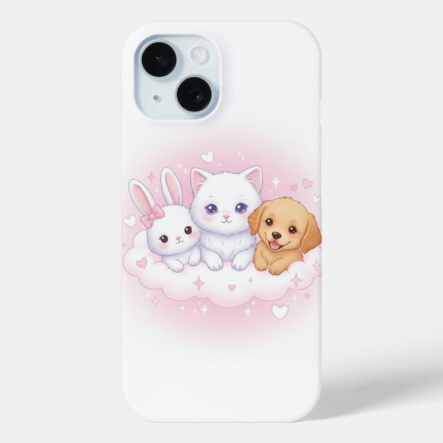Funda De Case-Mate Para iPhone Cute (Reverso )