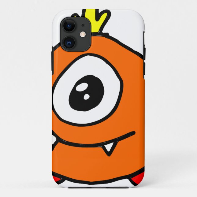Funda De Case-Mate Para iPhone Cute Alien (Reverso)
