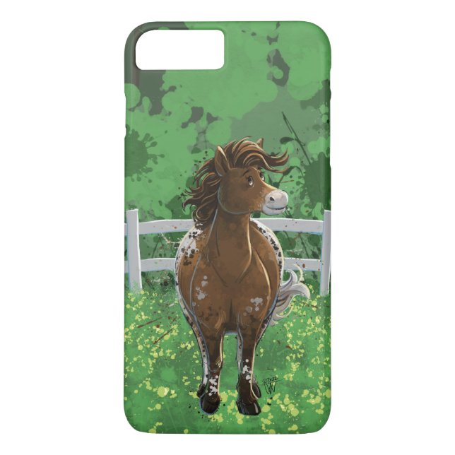 Funda De Case-Mate Para iPhone Cute Appaloosa Pony (Reverso)