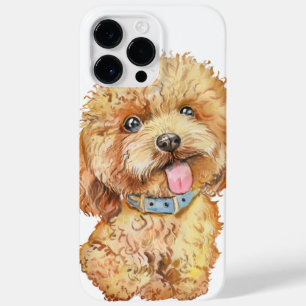FUNDA PARA iPhone 14 PRO MAX DE Case-Mate CUTE APRICOT POODLE PUPPG DOG