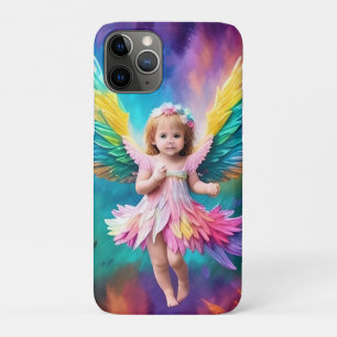 Funda Para iPhone 11 Pro Cute Baby Angel Wings Art-38424