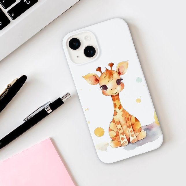 Funda De Case-Mate Para iPhone Cute Baby Giraffe iPhone 14 Funda (Subido por el creador)