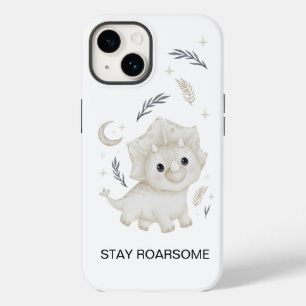 14 De Case-Mate Cute Boho Dinosaur Funda para iPhone - Mantén el R