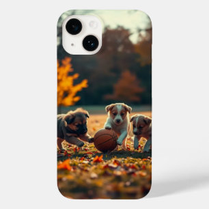 Funda Para iPhone 14 De Case-Mate Cute cachorros Art para cubierta IPhone