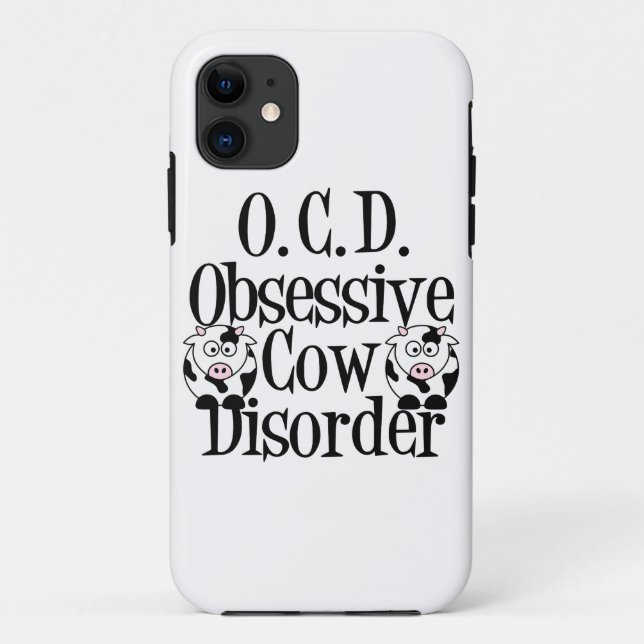 Funda De Case-Mate Para iPhone Cute Cow (Reverso)