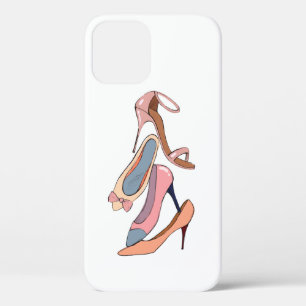 Funda Para iPhone 12 Cute diva acuarela Stilettos Girly Glam