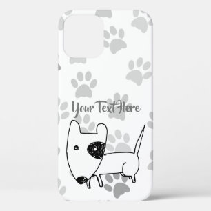 Funda Para iPhone 12 Cute English Bull Terrier