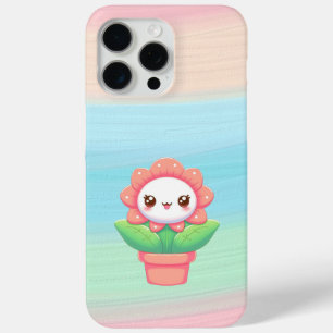 Funda Para iPhone 15 Pro Max Cute, flor en una olla para iPhone / iPad estuche