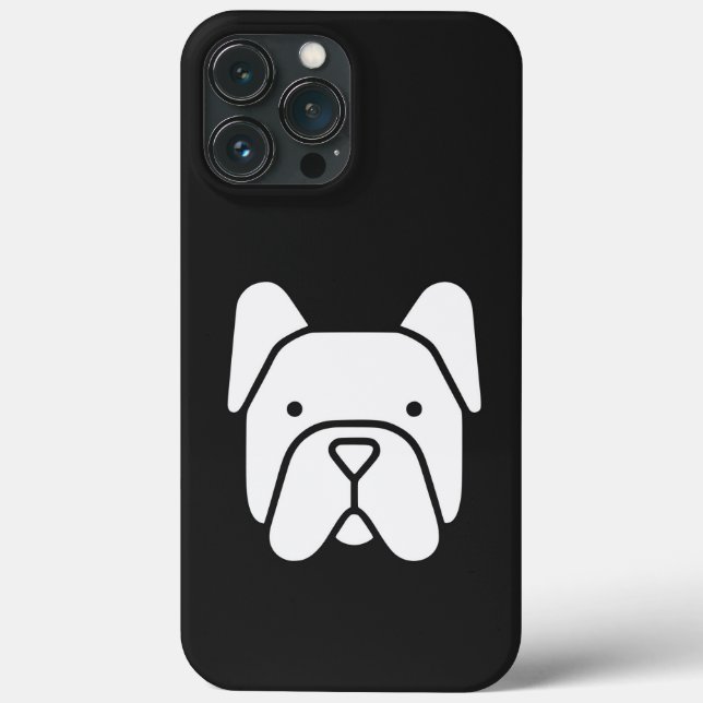 Funda De Case-Mate Para iPhone Cute French Bulldog (Reverso )