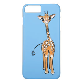 title_seo2 Cute Giraffe - azul bebé